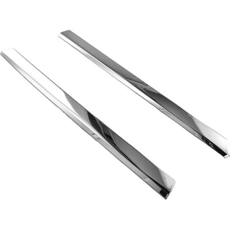 Compatible avec la bande de garniture chromée du pare-chocs avant et la bande de garniture du contour inférieur des feux antibrouillard pour les modèles S90 V90 2021-2023 (numéros de pièces : 32227399 (1/5)