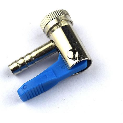 2 pièces de 6 mm Valve de pompe à air pour pneu de voiture, moto, camionnette, vélo, raccord de gonflage, clip de fixation, embout d'air, adaptateur de pompe pneumatique (6 mm)-AquaForge (1/2)
