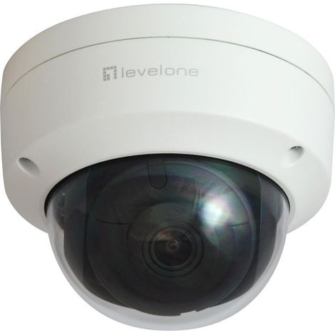 LevelOne FCS-3402 Telecamera di Sorveglianza Cupola Telecamera di Sicurezza Ip Interno E Esterno 1920x1080 Pixel Soffitto-Muro (1/4)