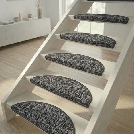 Tappetino per scale Novelle Antracite - 20x56 cm (1/4)