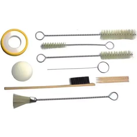 Accessorio per la pulizia Dedra ded7450 kit 9 pezzi manutenzione