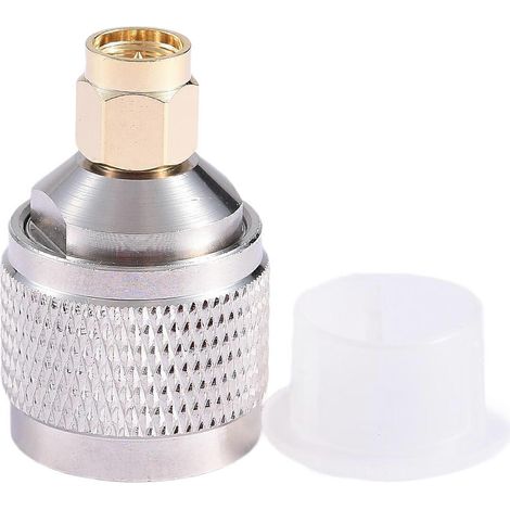 Adaptateur N/SMA en cuivre, connecteur femelle rotatif N-SMA, connecteur mâle rotatif N-SMA, connexion lisse, 1 pièce par paquet. (1/5)