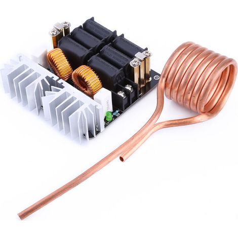 1000W ZVS Low Voltage Induction Heating Panel, Flyback Module, Heating Driver, DIY (1/5)