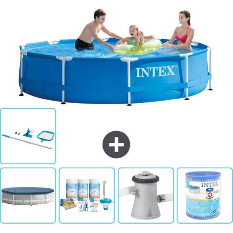 Intex Piscine Tubulaire Ronde - 305x76 cm - 6-pièces  S41476 (1/5)