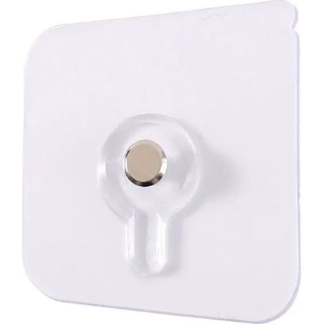 Fixation Cadre Sans Percer, 10pcs Clou Adhésif Mural Attache Tableau sans Poinçon Trou Transparent Crochet Collante de Suspension Accroche Cadre Photo pour Art Mural Miroir Salon Salle Bain Cui (1/5)