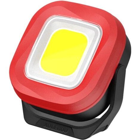 Linterna de trabajo LED recargable con imán y USB, luces de inspección para taller doméstico, camping al aire libre, senderismo [Clase energética A+++] (1/4)