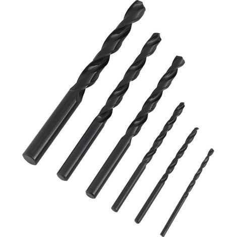 Extracteur de vis à tête cassée dans une boîte en plastique de 12 pièces (extracteur n° 1-6 plus 6 jeux de forets) (1/5)