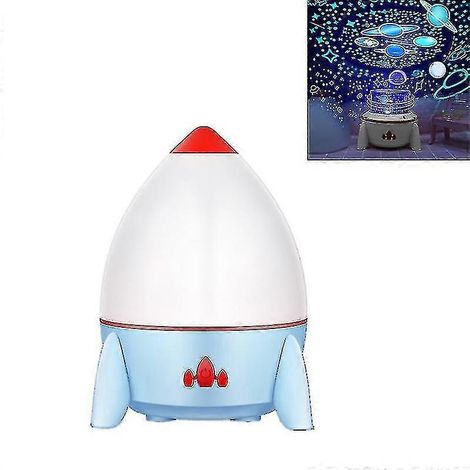 Lampe de projection Bjxy, lampe étoile, lampe musicale LED rotative USB, lampe d'ambiance romantique ciel étoilé pour enfants (1/3)