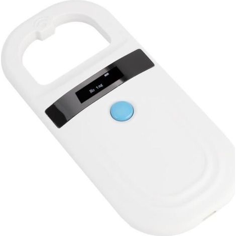 Lecteur de Puce d\'identification des Animaux, Lecteur de Micropuce pour Animaux de Compagnie, affichage OLED Scanner de micropuce