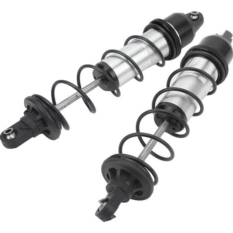 Set mit 2 hochfesten 180-mm-Stoßdämpfern für die Vorderachse von ARRMA 1/5 RC-Cars (schwarz) – Verbesserte Stabilität und Stoßdämpfung – Kompatibel mit ARRMA 1/5 RC-Cars (1/5)
