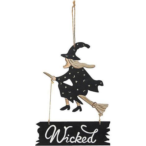 1 décoration de sorcière pour Halloween