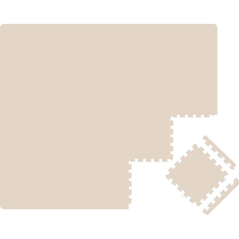 18 Pièces Tapis de Sol Bébé - 30x30 Dalles en Mousse EVA - Carrés Puzzle Enfant (1/5)