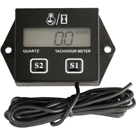Compteur horaire étanche pour moteur 2/4 temps de moto (1/5)