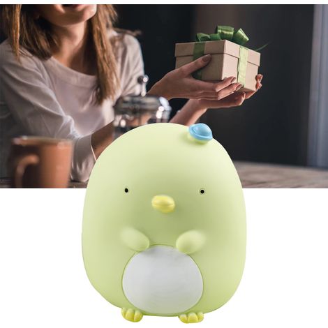 Kreative Geschenkidee für die Ecke: Sparschwein, niedliche Cartoon-Puppenfigur, süße Ravioli, Eckvorratsglas für Bio-Produkte, Pinguin. (1/5)
