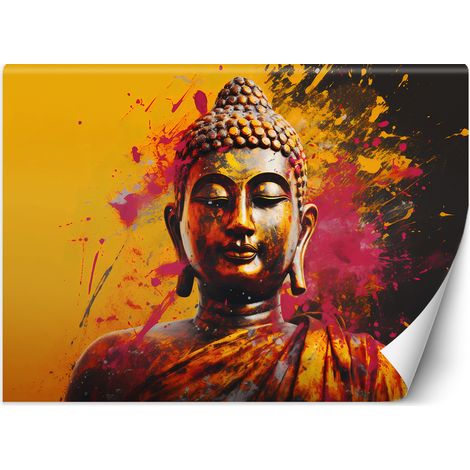 Papier peint Bouddha sur fond abstrait 400x280 (1/5)