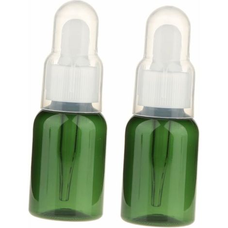 35ml Flacon Compte-gouttes avec Pipette Bouteille Echantillon d'Huile Essentielle Vide - 2pcs (1/5)