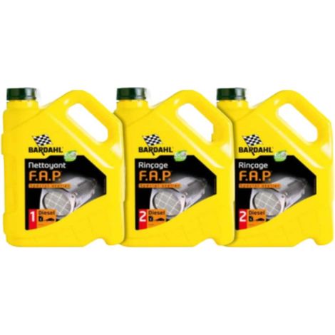 Kit nettoyage FAP atelier (3 bidons de 5L) Bardahl