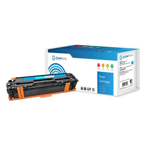 CoreParts QI-HP1012C Tonerkartusche, 1 Stück, Ersatz-Cyan (1/2)