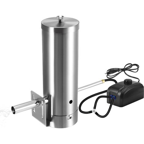 Générateur de fumée froide en acier inoxydable, vis sans fin pour fumoirs, barbecues et fumoirs, spirale de fumage pour poisson, viande, fromage et légumes, générateur de fumée froide durable (1/5)