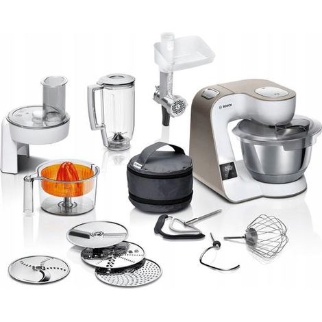 Bosch MUM5XW40 Küchenmaschine mit integrierter Waage und Fleischwolf