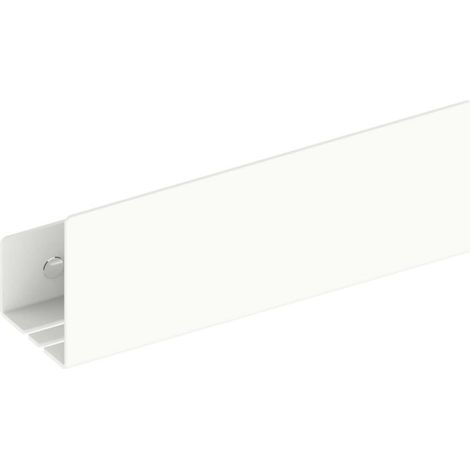 KE Support de douche 24952, montage mural, 320 x 120 x 90 mm, blanc (1/6)