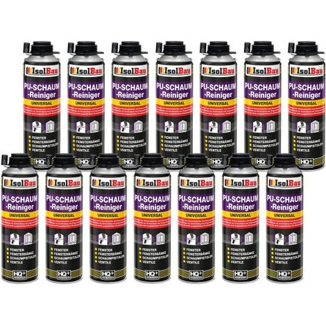 Nettoyant PU IsolBau 14 x 500 ml (1/5)