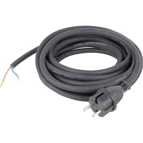 Bohrmaschinen-Anschlussleitung 230V 16A 3m H05RN-F 2x1,0 IP44
