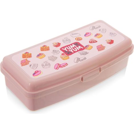 Contenitore rosa per la colazione da 500 ml (1/5)