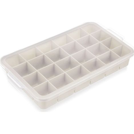Eiswurfelform mit silikondeckel beige 225x13x3 cm