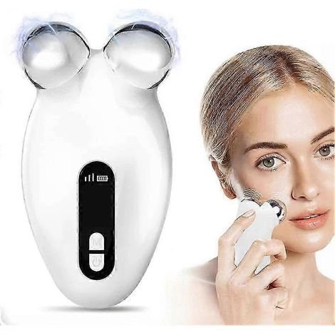 Appareil de massage facial EMS à micro-courants pour lifting, raffermissement, rajeunissement et réduction du double menton (anti-rides) (1/5)