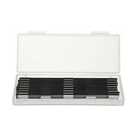 Lot de 10 lames de rabot réversibles – 82 x 5,5 mm – Acier à grande vitesse (1/4)