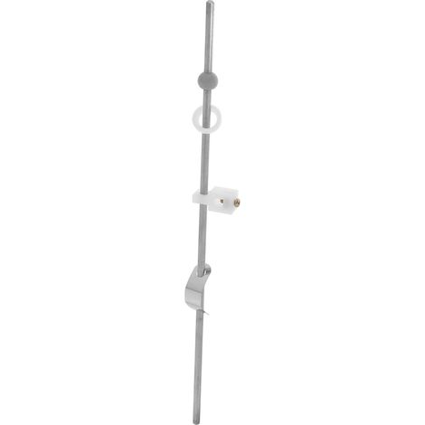 Tige pivotante de 28 cm en acier inoxydable pour bonde de (1/5)