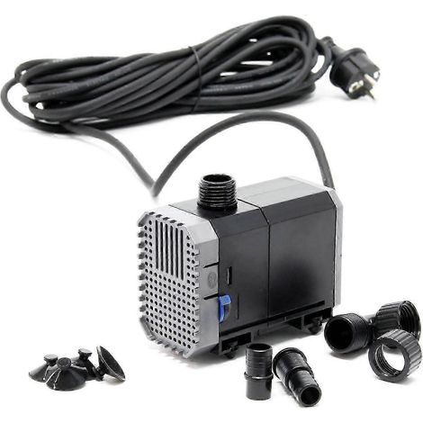 Pompe de bassin CHJ-900-10, débit 900 l/h, 20 W, utilisable comme pompe de filtration ou de ruisseau, longueur de câble 10 2025 (1/3)
