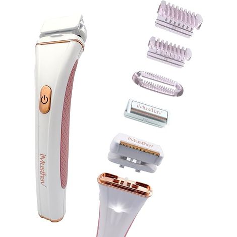 Electric Shaver for Women - Wet and Dry Dual Use Razor for Bikini, Armpits, Legs, Arms, Body and Intimate Areas (1/5)