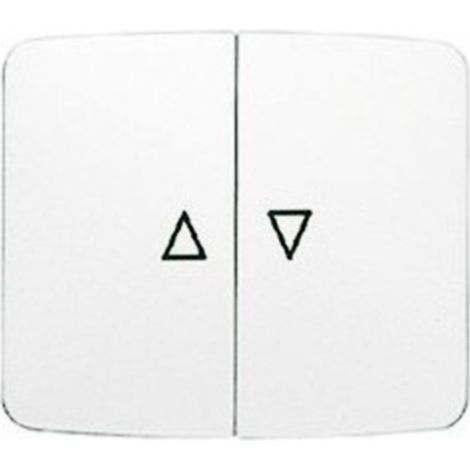 Serrure à double clé pour volets Niessen Arco Series Blanc alpin