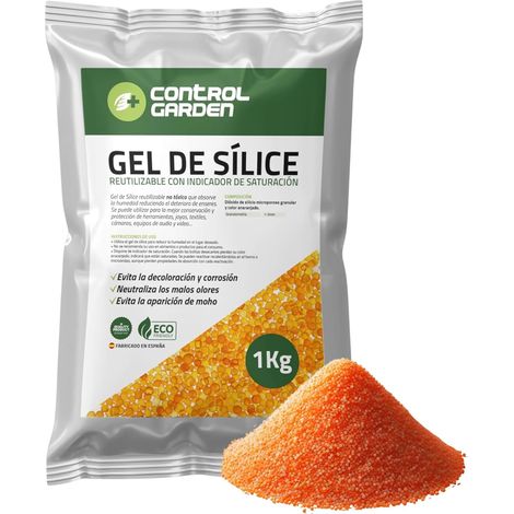 CONTROL GARDEN Gel de Sílice Naranja 1 kg