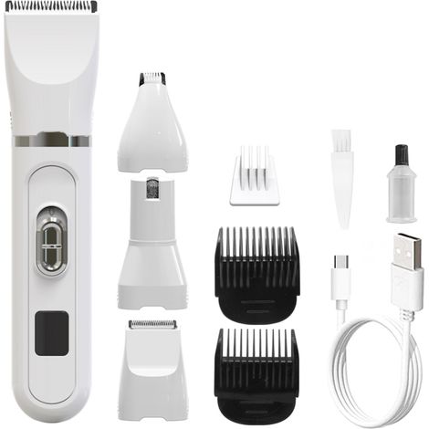 Tondeuse électrique pour animaux de compagnie, tondeuse à poils pour chiens, tondeuse à ongles pour animaux de compagnie-AquaForge