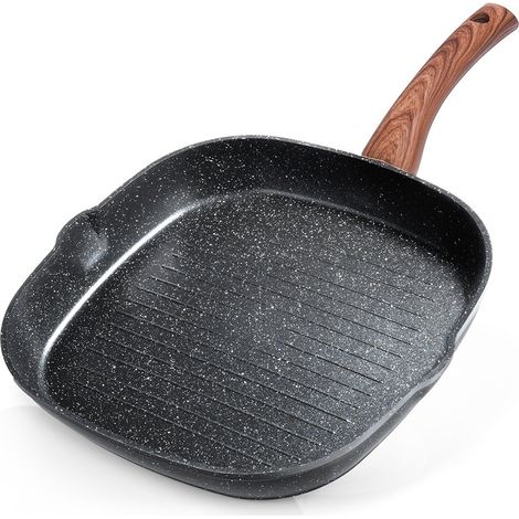 grill pan vilde grill pan 28x28 cm aluminio (1/3)