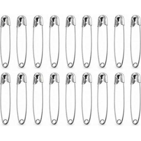 18 Spille da Balia Acciaio Inox – 28, 30 e 45 mm – Multiuso 64133