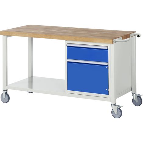 Rau Fahrbare Werkbank Modell 8152 BxTxH 1500x700x880mm (1/5)