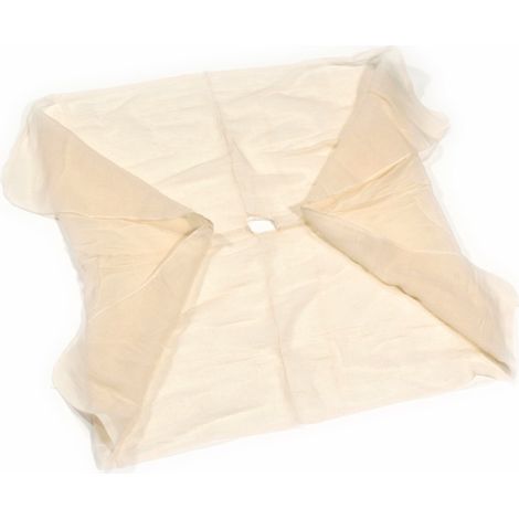 Gaze Coton Ecrue Avec Trou 100X80 cm - Lot de 10 - Guialto