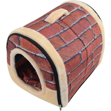 Panier pour animaux (chat chien) toutes saisons en coton Oxford PP, intérieur extérieur, tailles S et M (1/4)