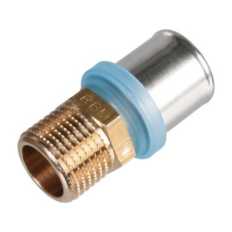 Raccord droit mâle - Diamètre 32 mm - M 1' - RBM (1/2)