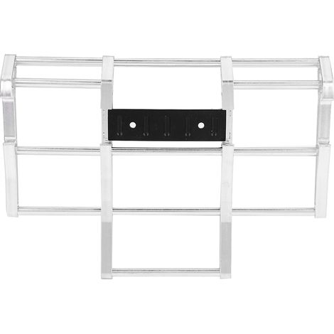 Pare-chocs avant métallique 1/14 pour camion RC Tamiya King Hauler, accessoire modèle argenté (1/5)