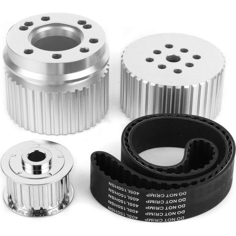 Car belt pulley kit: water pump/crankshaft/alternator pulley SRN2252, suitable for CHEVY 283, 305, 327, 350, 400 (1/5)