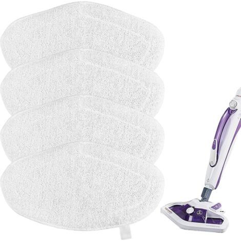 4 Vadrouilles de Rechange Lavables pour Polti Vaporetto Brosse Vaporforce PAEU0332, Lingettes Reutilisable Pour Brosse PAEU0332 Polti Vaporetto (1/5)