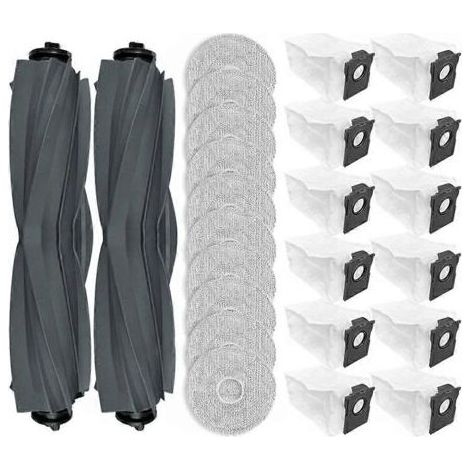 Mova E40 Ultra Wischmopp-Ersatzteilset: Hauptbürste, Filter, Staubbeutel und Tuch. (1/5)