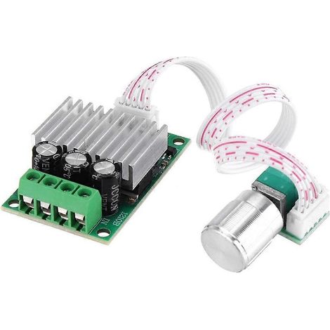 Contrôleur de vitesse pour moteur à courant continu PWM 12V-30V 10A avec potentiomètres (1/4)