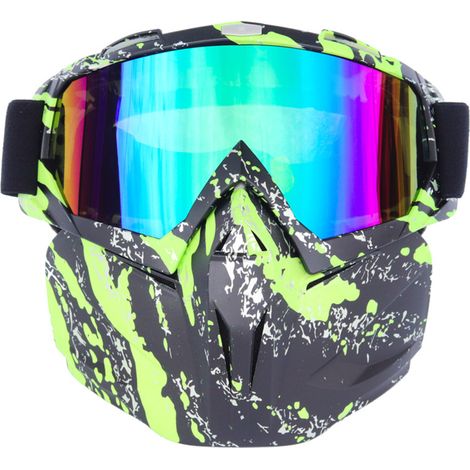 Lunettes de moto, casque, masque de protection (1/5)