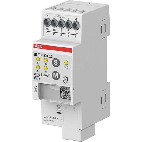 Binäreingangsmodul ABB be/s4.230.3.2 Spannung 10-230V manuelle Steuerung